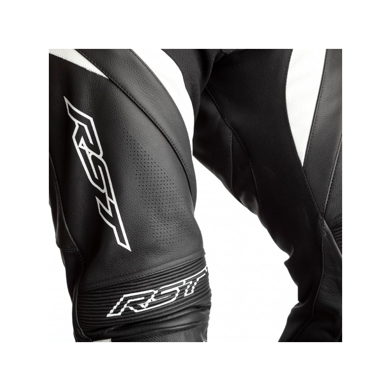 Pantalon moto RST Tractech Evo 4 CE noir et blanc soldes