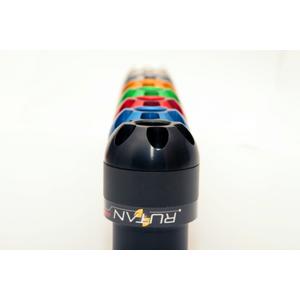 Couronnes de marche colorées sur le cadre