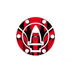 Ochranné nálepky na víčko nádrže PUIG RADIKAL červená