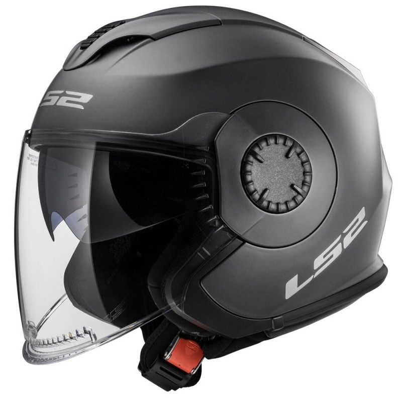 Casque ouvert LS2 OF570 Verso titane mat