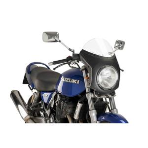 UNI plexi PUIG SEMI-FAIRING karbonový vzhled průhledný