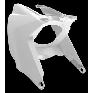 Boční číslové tabulky POLISPORT (pár) bílá