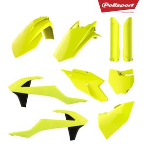 Sada plastů POLISPORT neonově žlutá