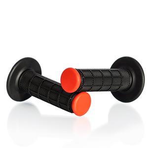Motokrosové rukojeti MOTION STUFF černá/červená
