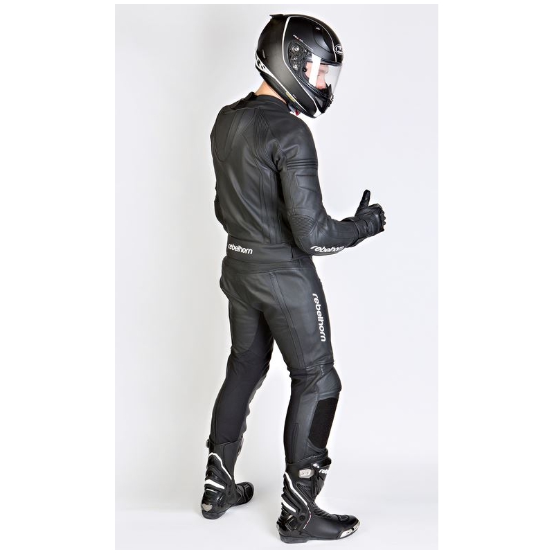 Kalhoty na motorku Rebelhorn Piston II černé