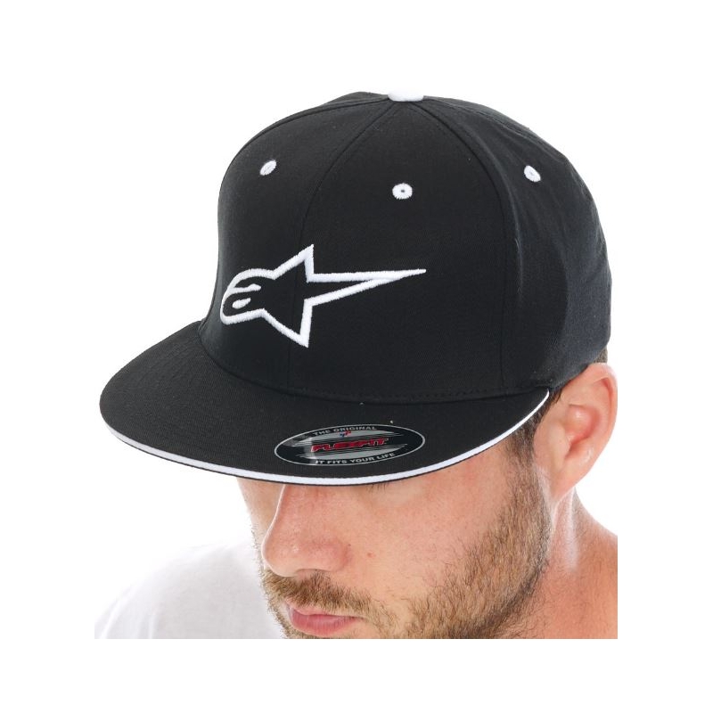 Alpinestars Ageless Flatbill Cap Black and White