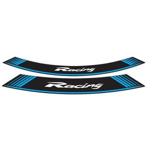 Linka na ráfek PUIG RACING modrá linky na ráfek - sada 8ks