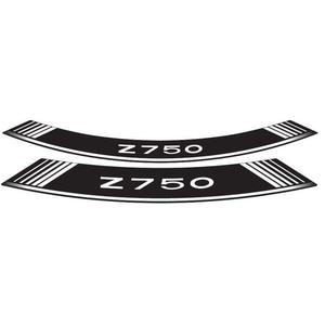 Linka na ráfek PUIG Z750 bílá linky na ráfek - sada 8ks