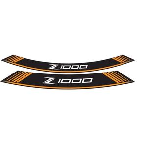 Linka na ráfek PUIG Z1000 oranžová linky na ráfek - sada 8ks