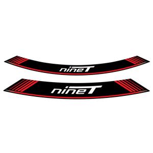 Linka na ráfek PUIG R NINE T červená linky na ráfek - sada 8ks