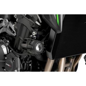 Adaptateurs pour feux supplémentaires PUIG 3549N noir set vente soldes