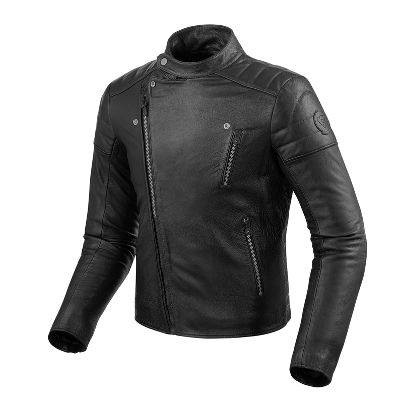 Bunda na motorku Revit Vaughn černá výprodej
