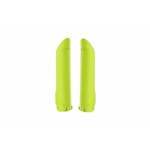 Kryty přední vidlice POLISPORT (pár) fluorescentní žlutá