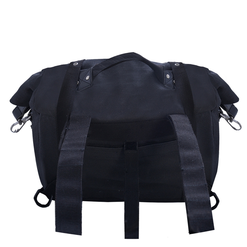 Sacs latéraux Oxford Heritage Black 40l pour motos