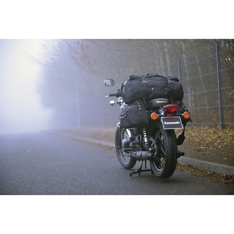 Sacs latéraux Oxford Heritage Black 40l pour motos