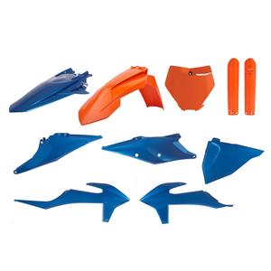 Sada plastů POLISPORT Blue/orange