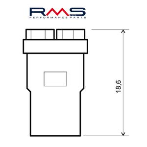 Žárovka RMS Led 12V, T10 W2.1X9.5D modrá