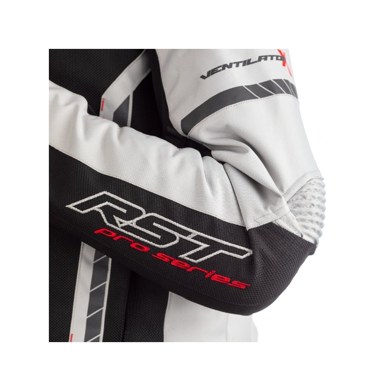 Bunda na motorku RST Pro Series Ventilator-X CE stříbrno-černá výprodej