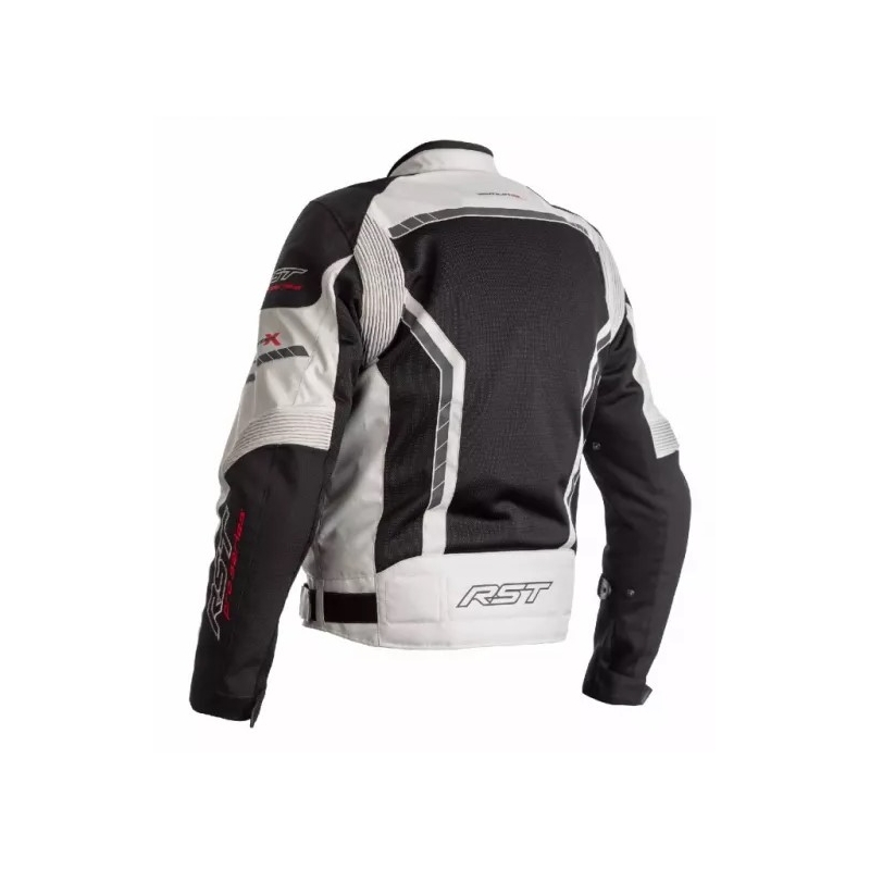 Bunda na motorku RST Pro Series Ventilator-X CE stříbrno-černá výprodej
