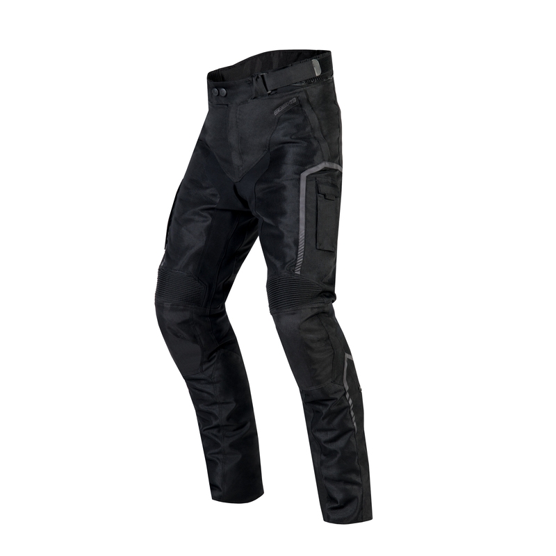 Pantalon moto Ozone Flow noir soldes