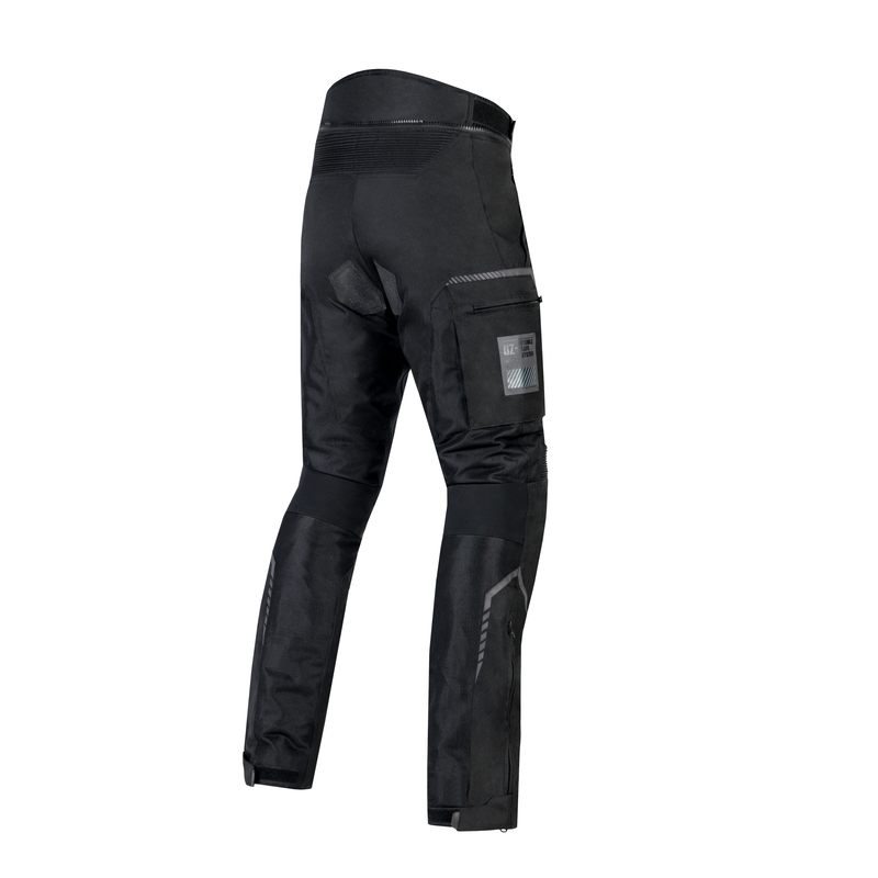 Ozone Flow - Pantalon de moto court - Noir soldes