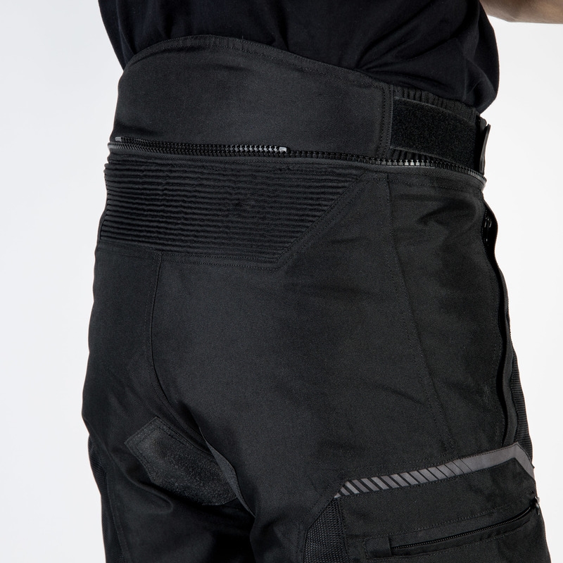 Ozone Flow - Pantalon de moto court - Noir soldes