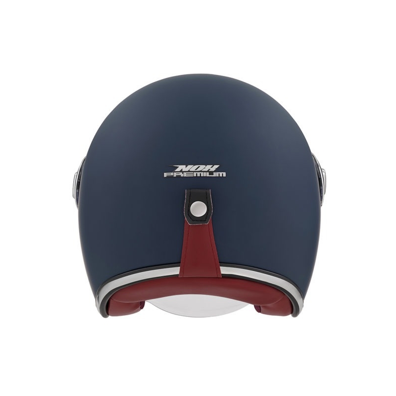 Casque moto ouvert NOX PREMIUM Heritage bleu