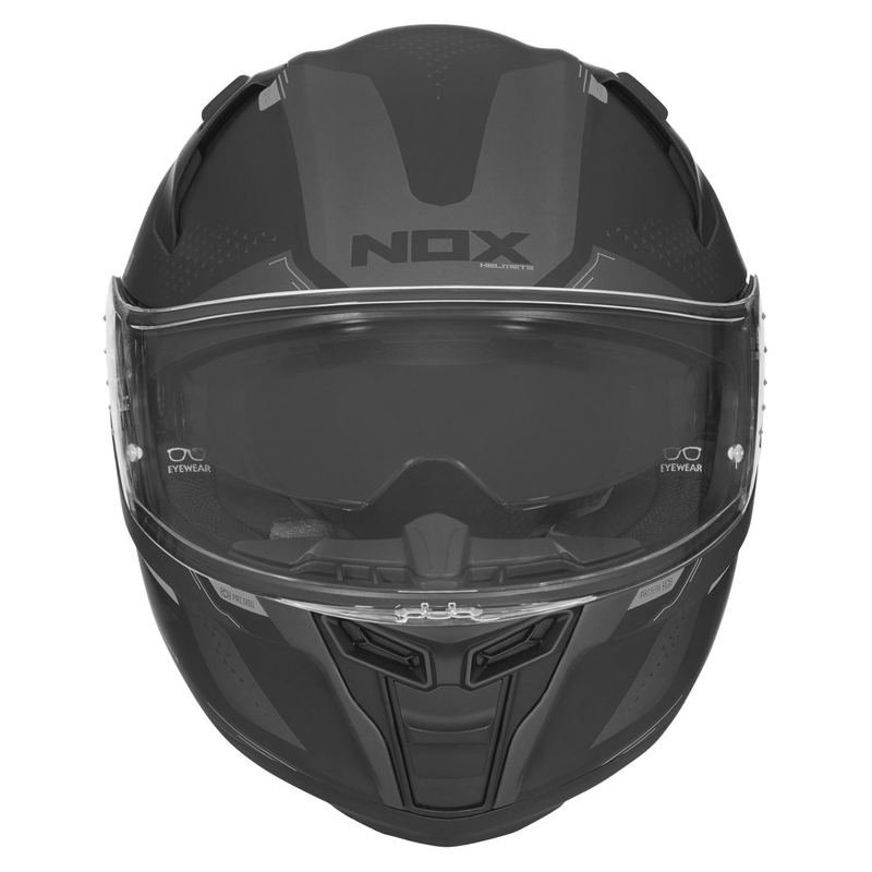 Integrální přilba na motorku NOX N303-S Neo černá výprodej