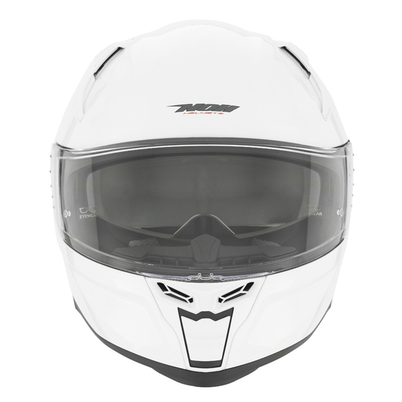 Integrální přilba na motorku NOX N303-S bílá
