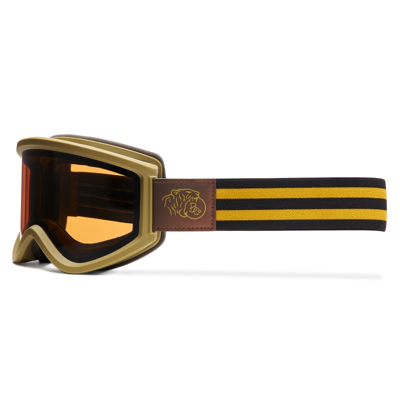 BROGER Lunettes de protection vert-orange Montana soldes