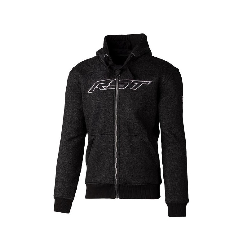 Mikina na motorku RST X Zip CE černá výprodej