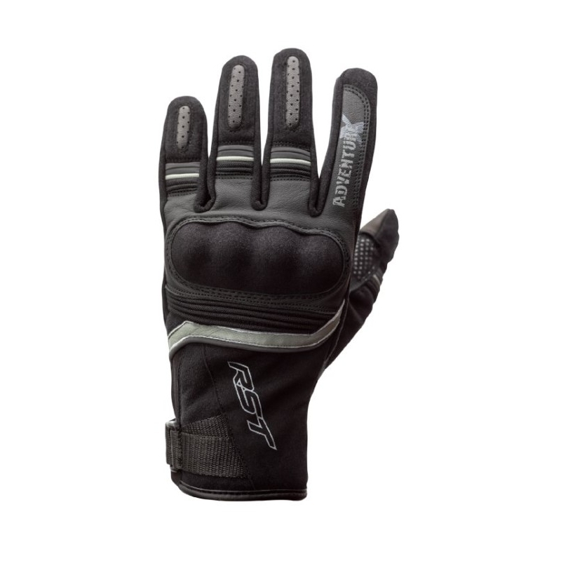 Gants moto RST Adventure-X CE noir-gris soldes