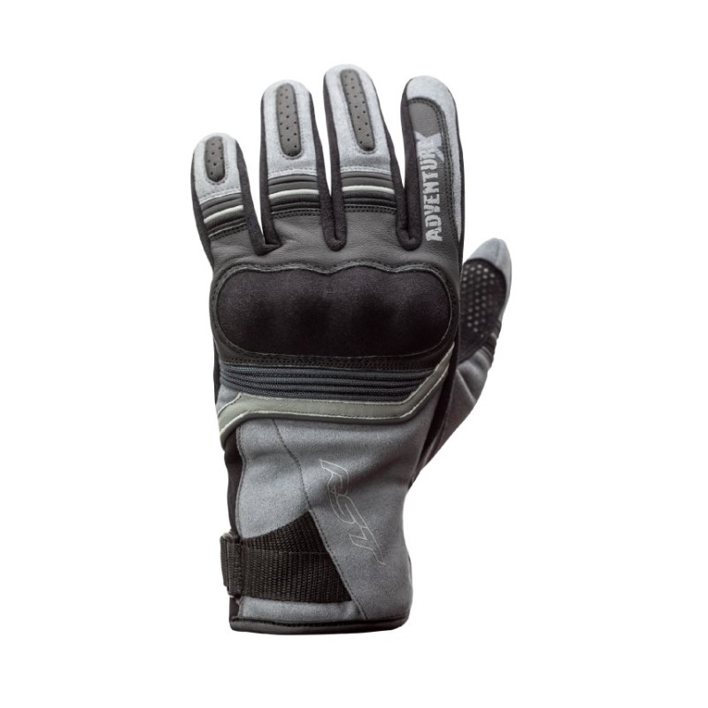 Gants moto RST Adventure-X CE noir-gris-argenté soldes