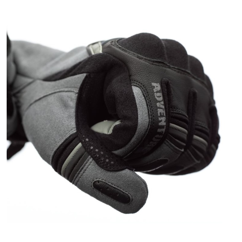 Gants moto RST Adventure-X CE noir-gris-argenté soldes