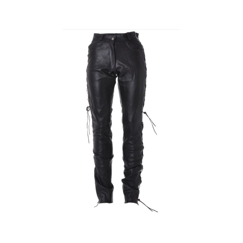 Pantalon moto Roleff RO3 pour femme avec laçage