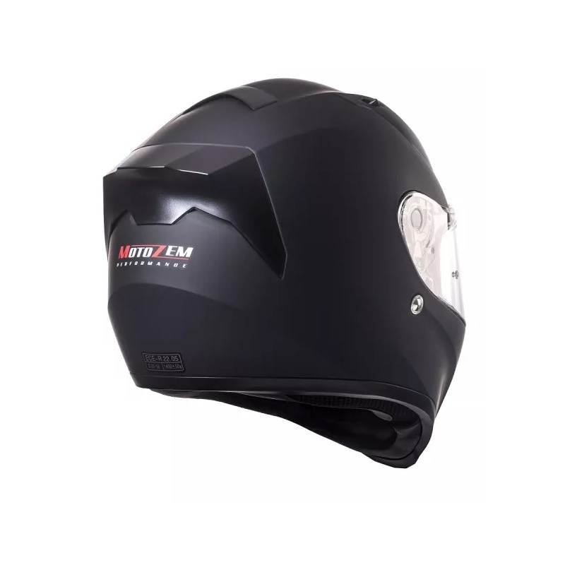 Casque moto intégré Street Racer SR I1 MotoZem Performance noir mat soldes