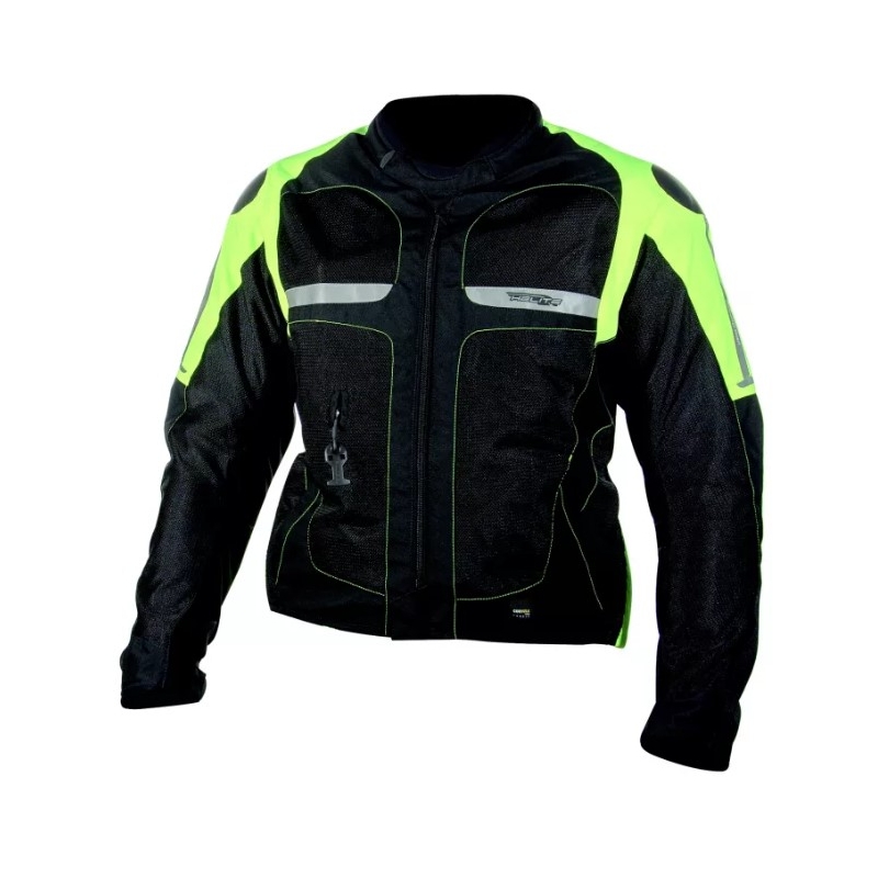 Veste airbag HELITE Vented noir-jaune fluo