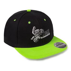 Casquette Wheelie noir-vert soldes