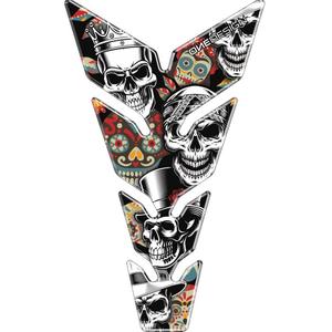 Autocollant pour réservoir de carburant - Max Skulls2