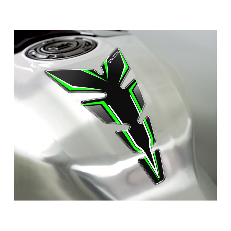 Couvercle de réservoir de carburant Print - Moon Slim fluo green