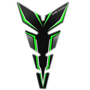 Couvercle de réservoir de carburant Print - Moon Slim fluo green