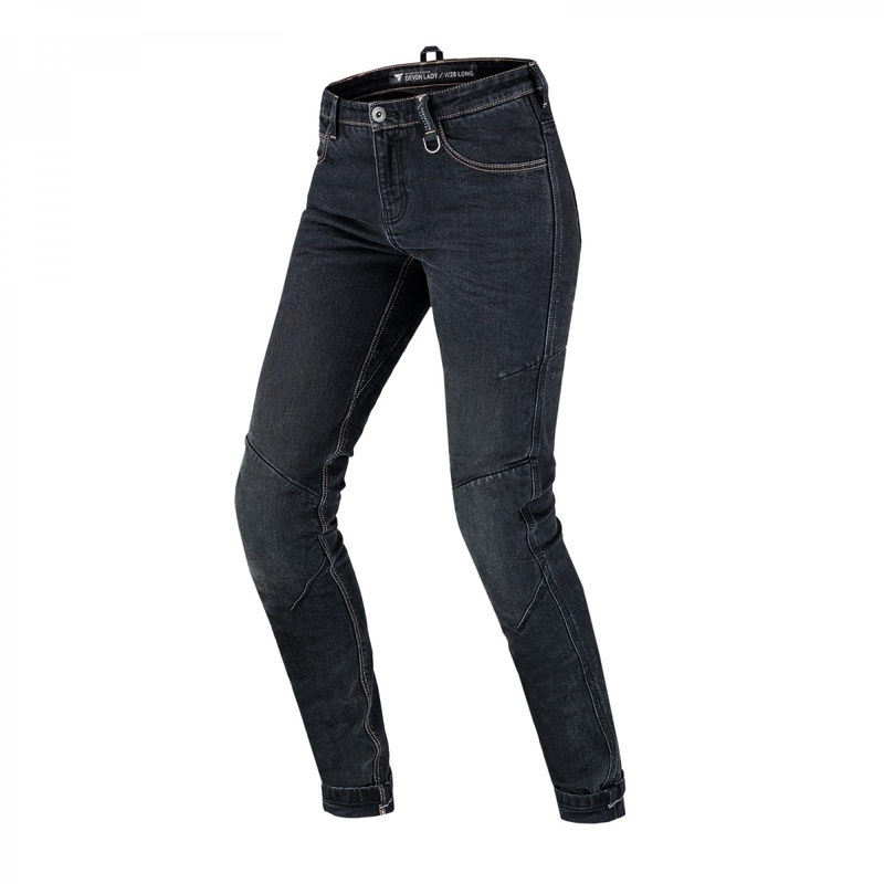 Jeans de moto Shima Devon noir pour femmes soldes