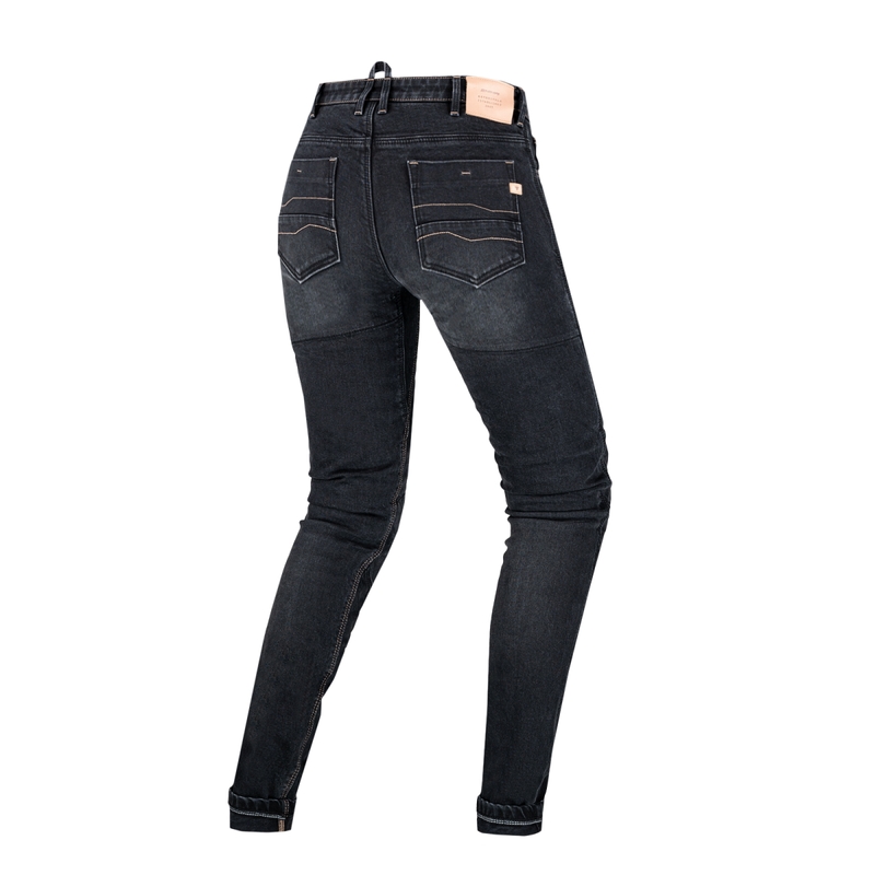 Jeans de moto Shima Devon noir pour femmes soldes