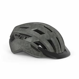 Casque de vélo MET Allroad titane soldes
