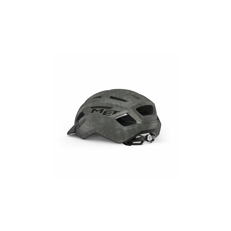 Casque de vélo MET Allroad titane soldes