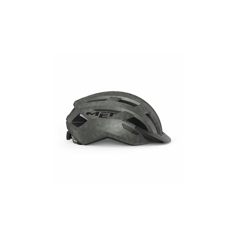 Casque de vélo MET Allroad titane soldes