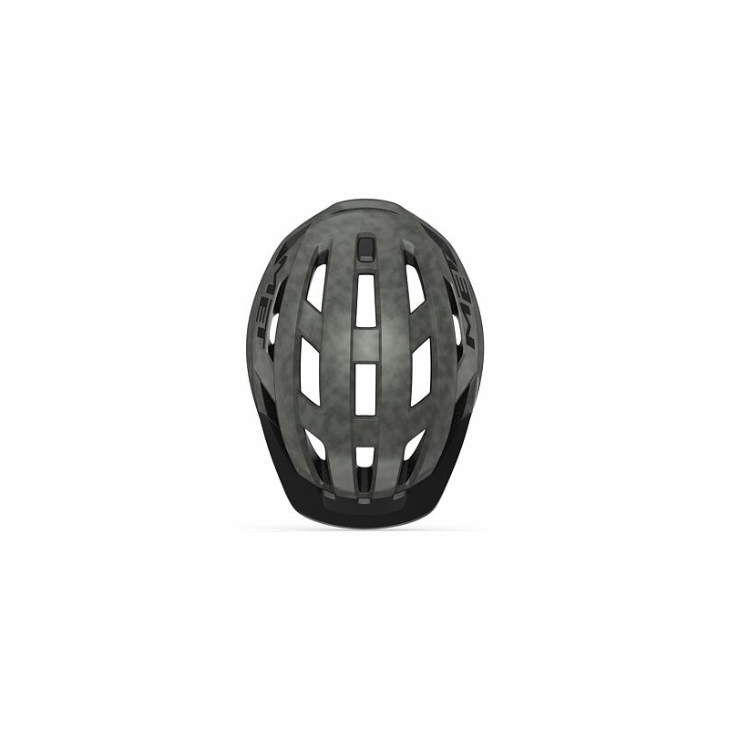 Casque de vélo MET Allroad titane soldes
