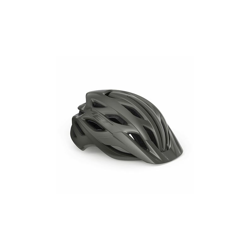 Casque de vélo MET Veleno titanium metallic soldes