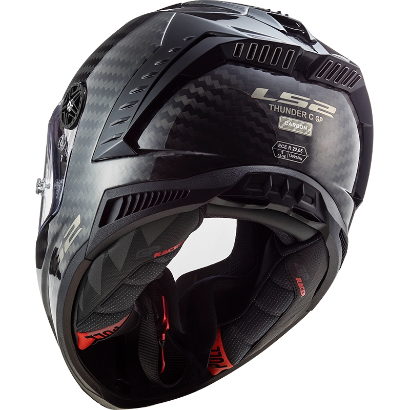 Casque moto intégral LS2 FF805 Thunder Carbon Racing Fim 2020