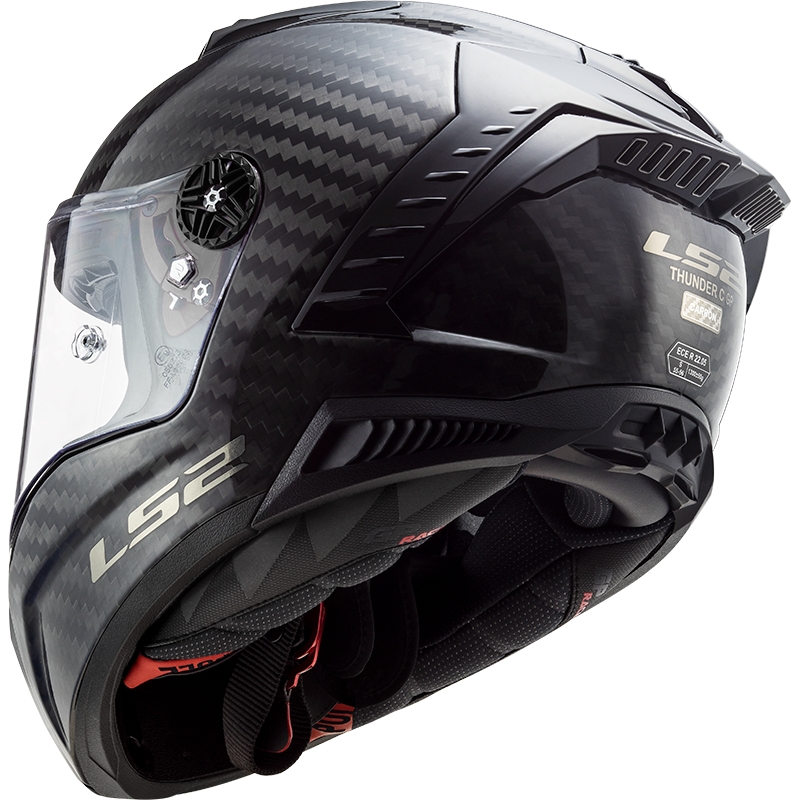Casque moto intégral LS2 FF805 Thunder Carbon Racing Fim 2020